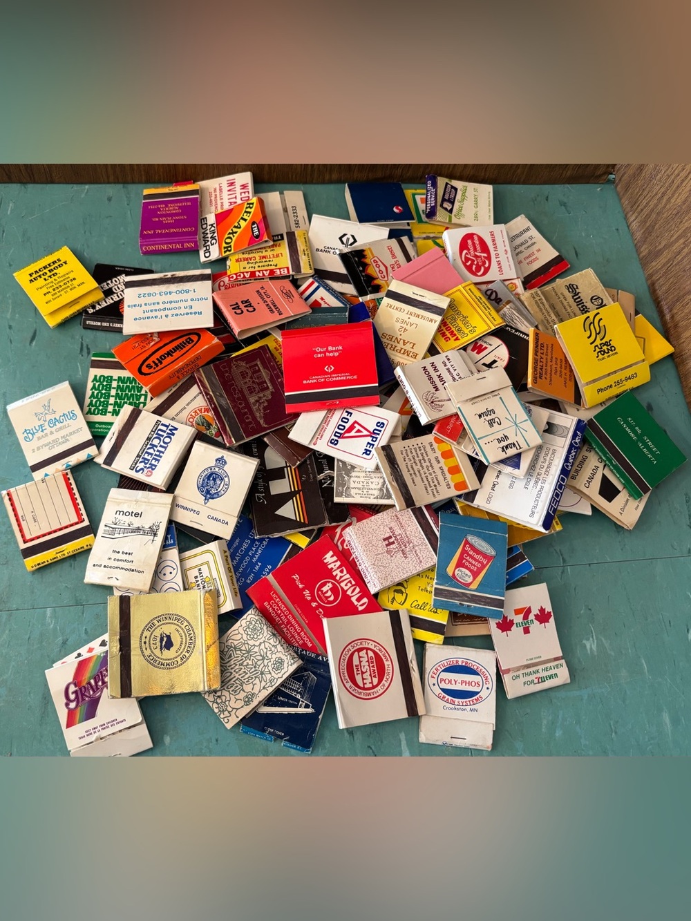100 vintage matchbook covers ephemera scrapbooking collectible